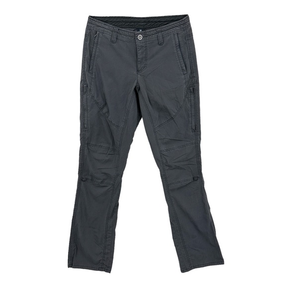 KUHL Pants Roll Up Convertible Outdoor Hiking Cargo Gray - Picture 1 of 12